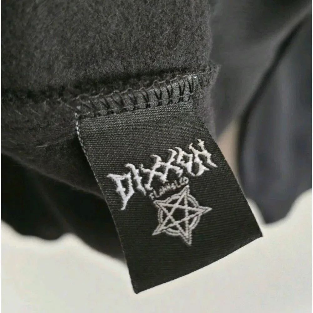 Dixxon Flannel Crewneck Sweater Fleece Men's Xl Black Long Sleeve Nwt — image 6 of 8